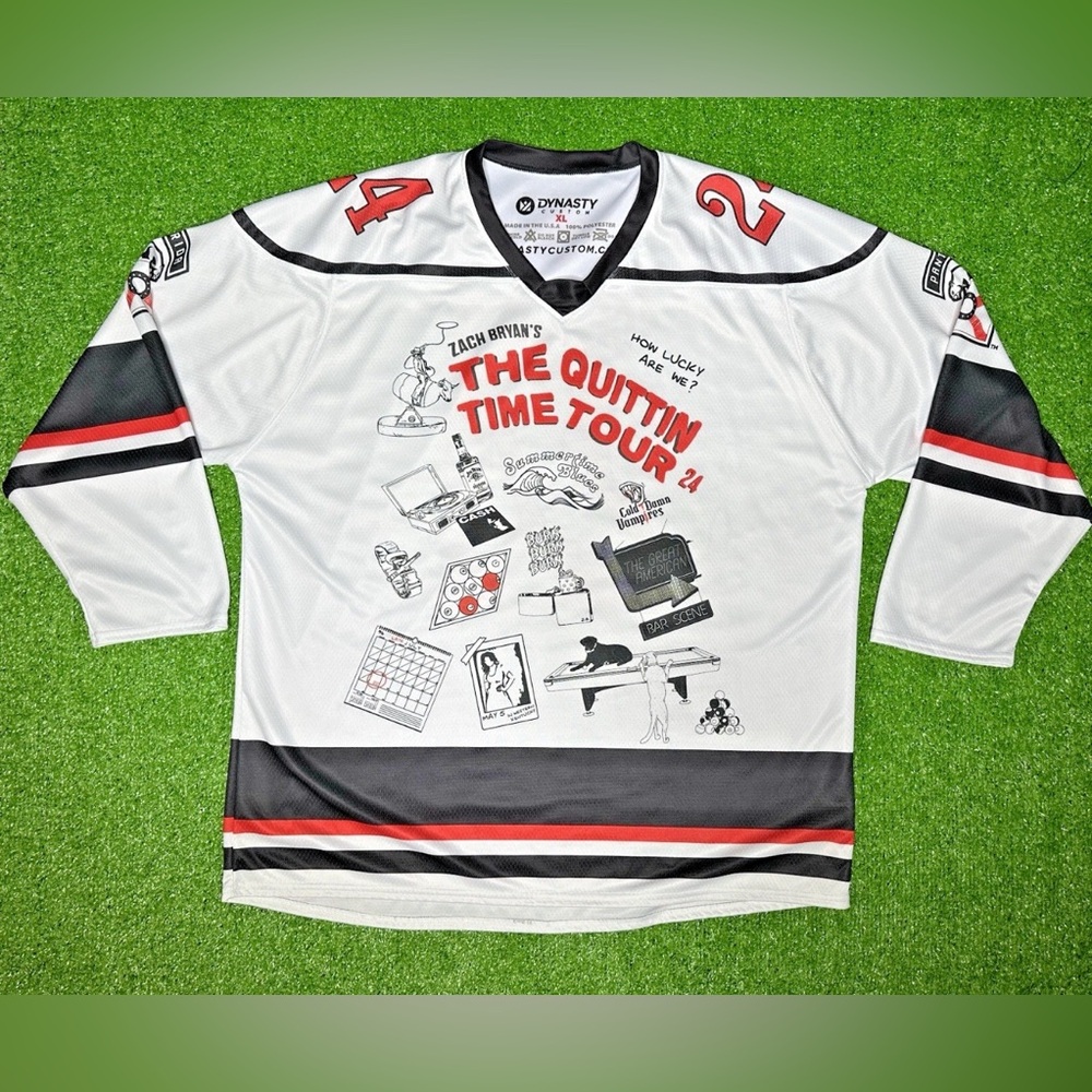 Amerant Bank Arena NHL Florida Panthers Zach Bryan Hockey Jersey XL Limited Rare